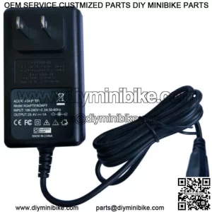 24v electric scooter battery charger cable for electric bike motor bicycle parts with 3 pin xlr connector