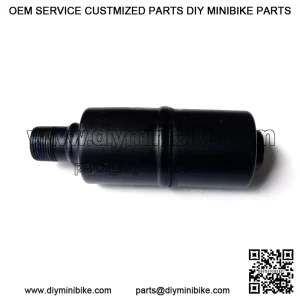 Predator 212cc go kart black spray exhaust muffler