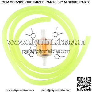 5mm Tubing Carburetor Fuel Tube Petrol Hose Vent Line replacement for ATV Dirt Bike Go Kart Moped Pocket Bike,15% coupon applied at checkout,with coupon