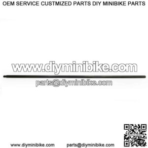 Splined Steering Shaft, 5/8" OD with Snap Ring, 34" Length