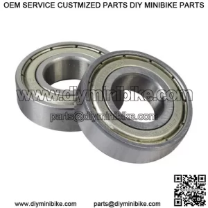 6002ZZ (6002Z) Shielded Scooter & ATV Bearings (Set of 2)