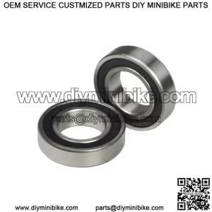 6904-2RS (6904RS) Sealed Scooter Wheel Bearings (Set of 2)