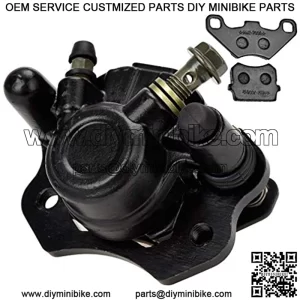 Chinese ATV Rear Brake Caliper for 50cc 70cc 90cc 110cc 125cc 150cc 200cc Coolster Taotao Kazuma Roketa Sunl Four Wheeler Baja Kinroad Trailmaster XRX 150 250 GT Tomberlin Crossfire