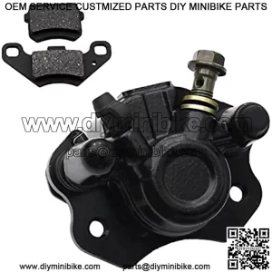 Chinese ATV Rear Front Brake Caliper for 50cc 70cc 90cc 110cc 125cc 150cc 200cc Coolster Taotao Kazuma Roketa Sunl Four Wheeler Baja Kinroad Trailmaster XRX 150 250 GT Tomberlin Crossfire