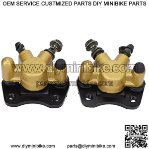 Disco de Pinza de F, 2 Piezas de Repuesto de Pinza de Fde Disco Hidrulico para 50 Cc 70 Cc 90 Cc 110 Cc 125 Cc Chino ATV 4 Wheeler Quad Go Kart