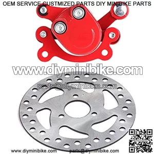 Piezas de fde disco de fpara 43 47 49cc elctrico Go Kart Scooter Mini Moto 120mm
