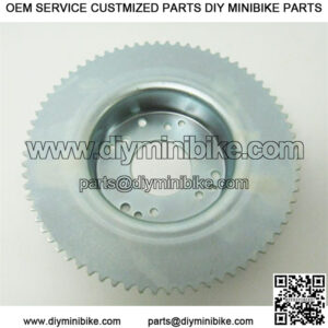 72 Tooth 35 Chain Sprocket 4-1/2" Drum for Band Brake