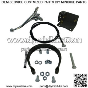 Clutch Band Brake and 7/8" Brake Lever Kit - No Cover