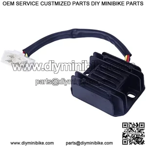 ATMT1-143 Durable 5-Pin GY6 125cc 150cc Voltage Regulator Rectifier 152QMI 157QMJ Scooter Moped ATV Go Kart