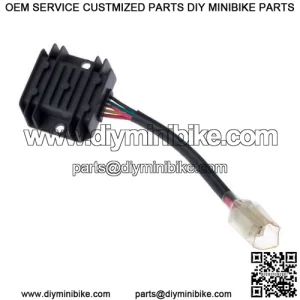 5 Pin 5 Wire 1-Plug HK-D Rectifier (Voltage Regulator) for ATVs, Dirt Bikes, & Go Karts