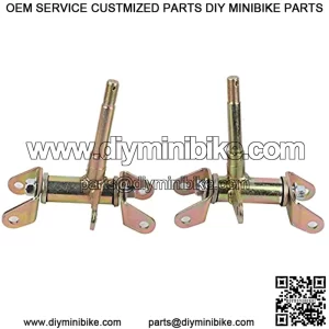 BIKING Husillo de nudillo del puntal de direccin Delantera Kart, 2 Piezas para ATV 50 110CC UTV Quad Parts