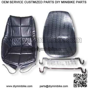 Bucket Seat Kit, Complete, With Bracket, Hardware & Seat Cover