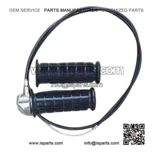 Throttle Cable & Grips 1" ?C Mini Bike / Minibike Parts