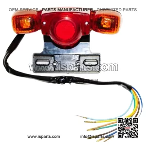 Tail Light with Turn Signals & Brake Lamp ?C for Mini Chopper, Dirt Bike, Mini Bike