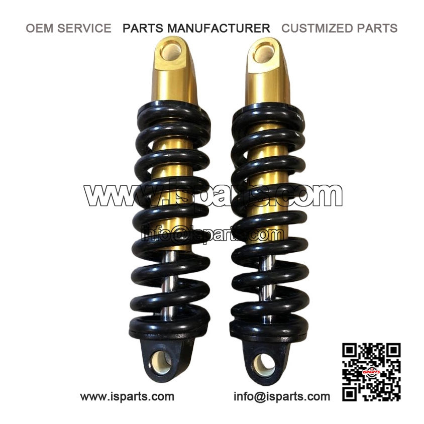Universal Shocks for Go Kart, Mini Bike, ATV ?C 2 pieces, 7" Eye to Eye, 500lb rate, 10mm bore