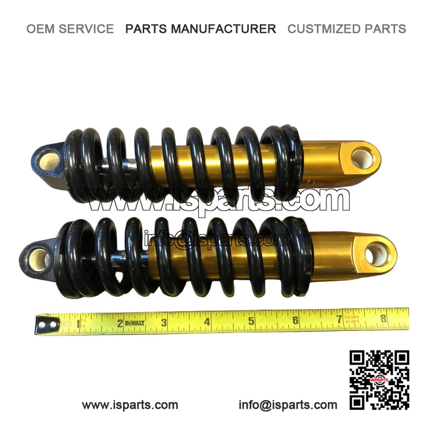 Universal Shocks for Go Kart, Mini Bike, ATV ?C 2 pieces, 7" Eye to Eye, 500lb rate, 10mm bore - Image 2