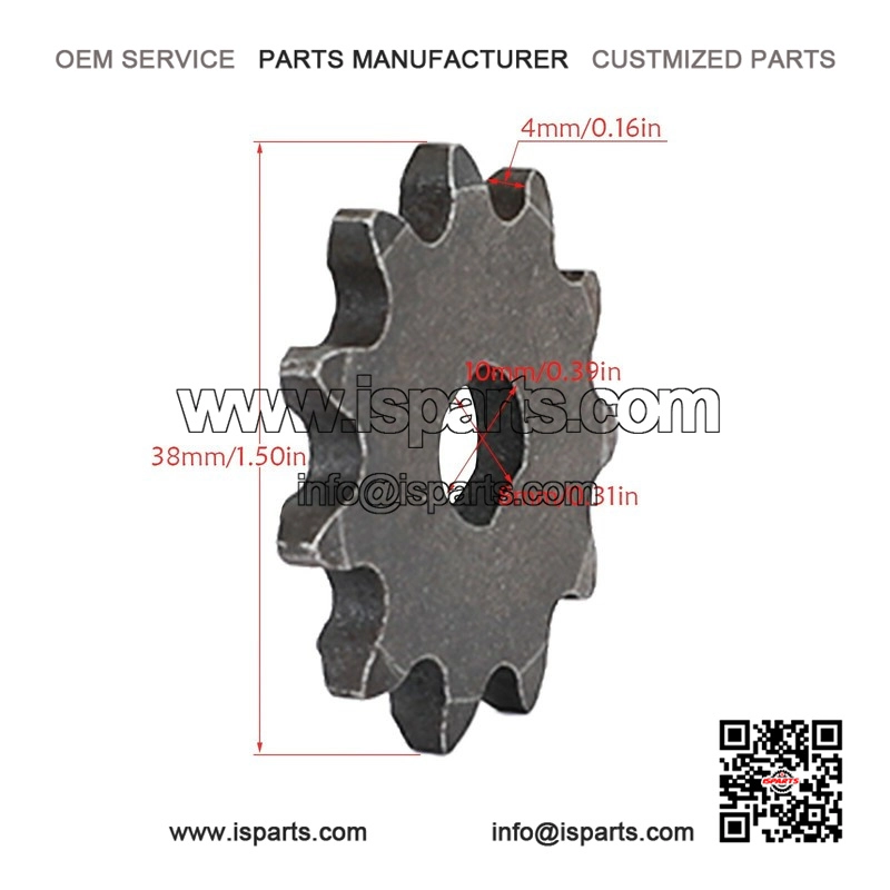 #35 Chain Sprocket ?C 58T, Front / Rear ?C for Go Kart, Cart, Mini Bike, ATV, Quad - Image 3
