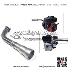3 Stage Exhaust for Predator 6.6 HP 224cc Max Performance, Go Kart & Mini Bikes