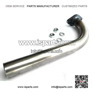 Exhaust Pipe for Predator 79cc / 3HP ?C fits Go Kart & Mini Bikes
