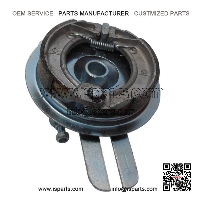4" Internal Expanding Brake with Pads ?C 5/8" Bore, Slotted Bracket ?C for Go Kart, Mini Bike - Image 2