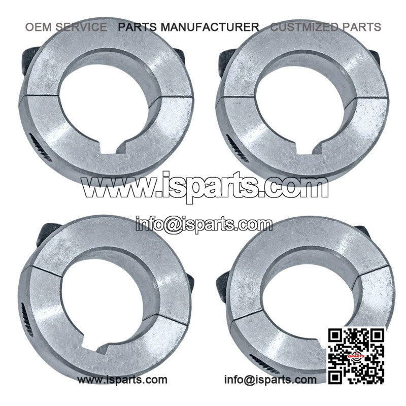 Aluminum Split Locking Collar 1-1/4" ?C Set of 4 ?C for Go Kart Racing, Mini Bike, Trike