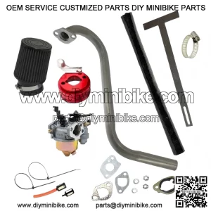 Coleman CT200's and Mega Moto 212 Stage 1 Performance Kit