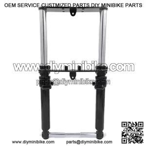 Complete Front Fork Assembly Universal Minibike Suspension Kit by Coleman