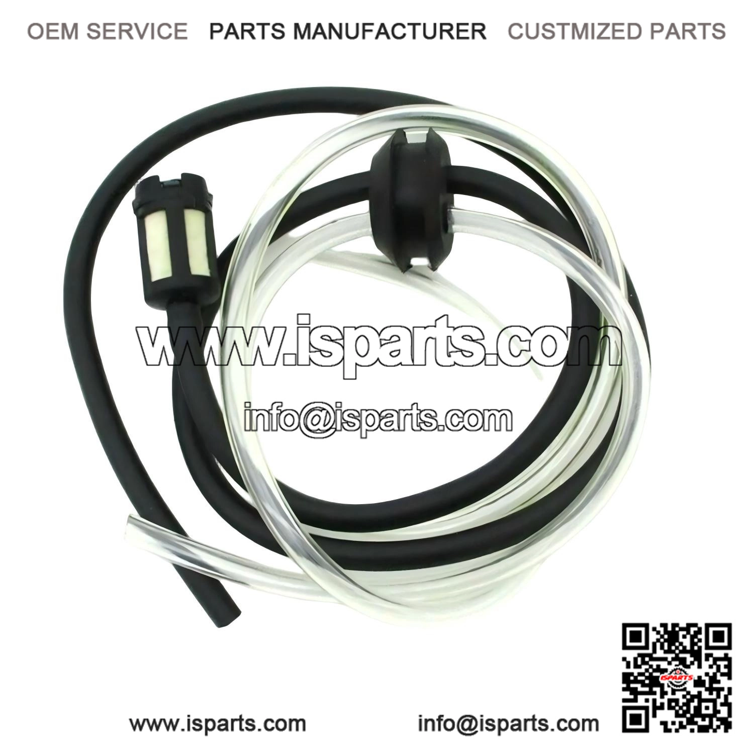 Fuel Line Gas Hose for 23cc, 25cc, 26cc, 43cc, and 49cc 2-Stroke Mini Pocket Bikes and Mini Bikes.