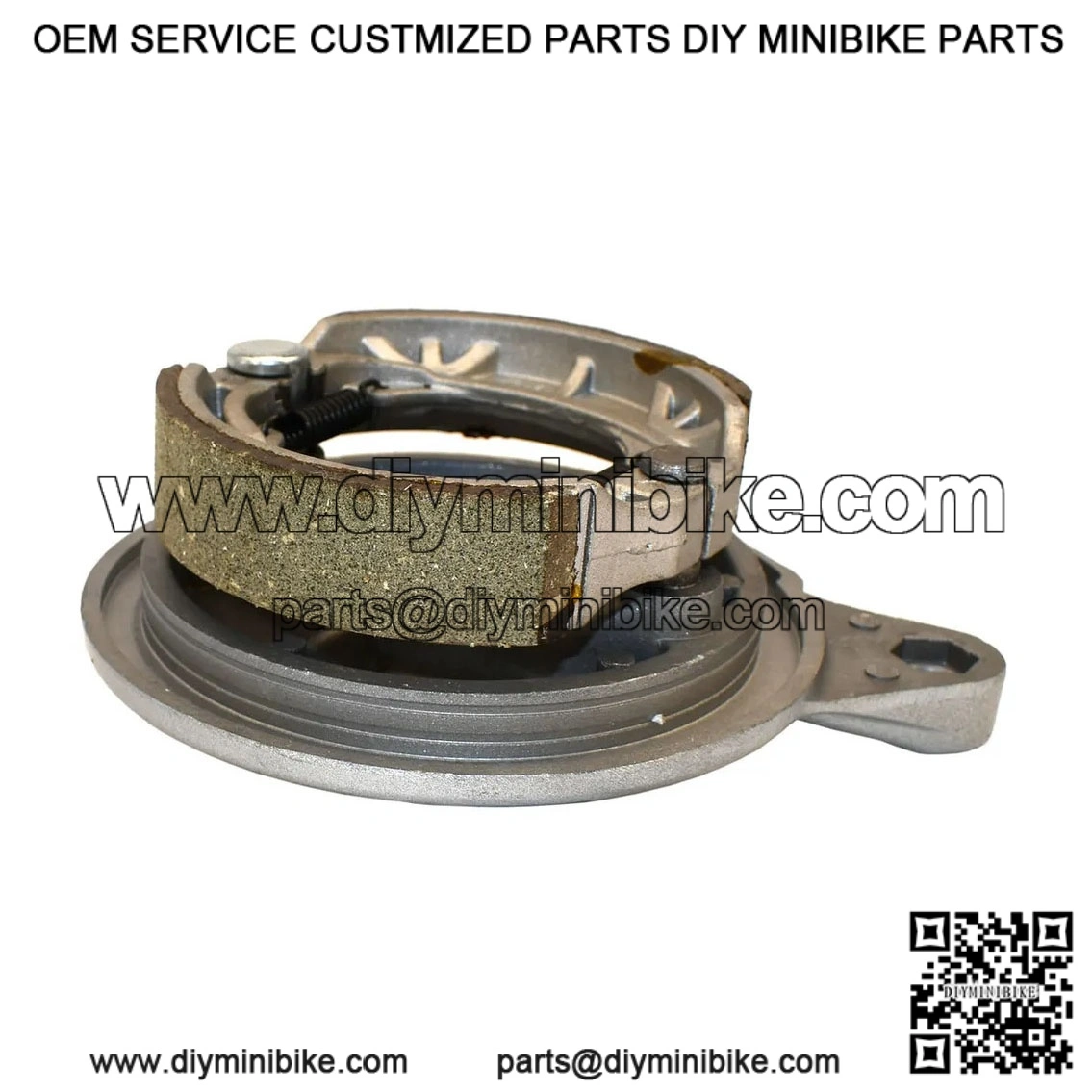 Rear Drum Brake Complete for Coleman MB200